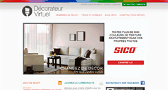 Desktop Screenshot of decorateurvirtuel.com